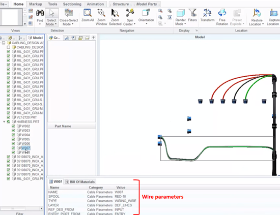 Tips & Tricks: Cabling Support in Creo's Vizualization Software | PTC