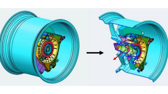 Cross sections help visualize complex parts