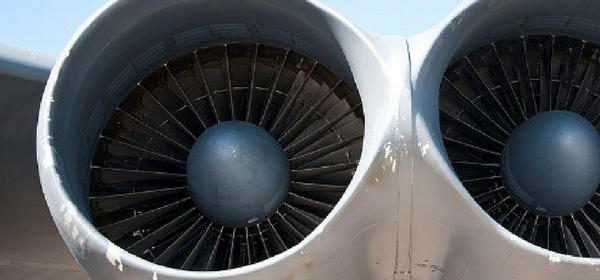 Jet turbines from a vintage plane