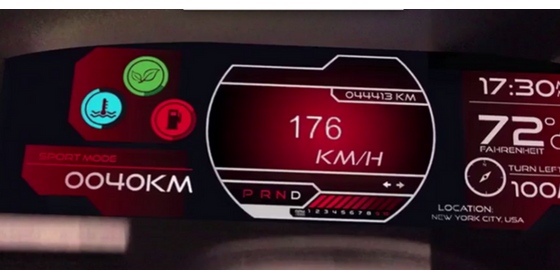 Digital dashboard is updated via the IoT