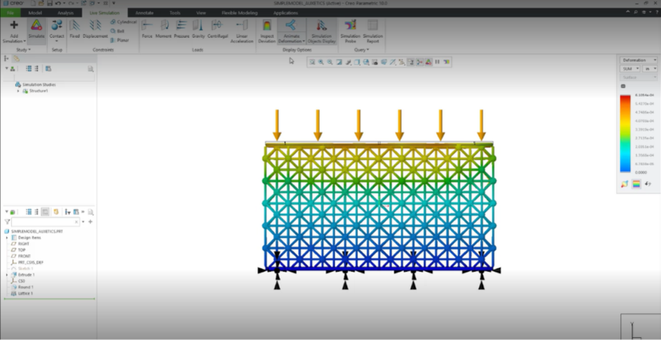 New beam-based and formula-driven lattices are now available in Creo 10's additive manufacturing.