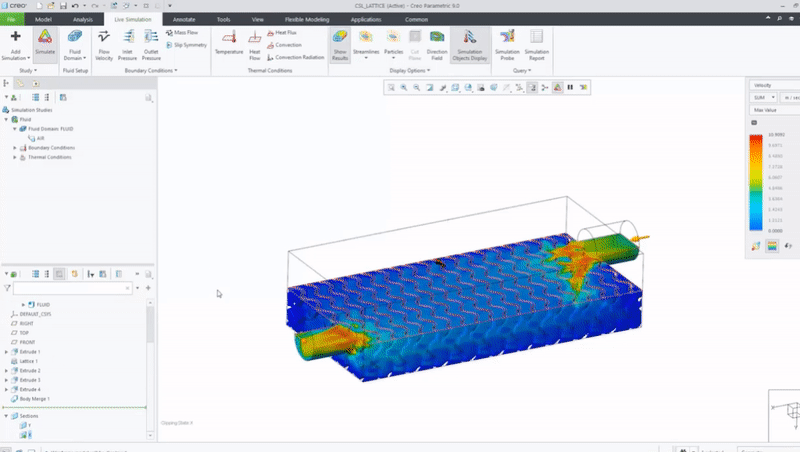 Enhancements to simulation and generative design in Creo